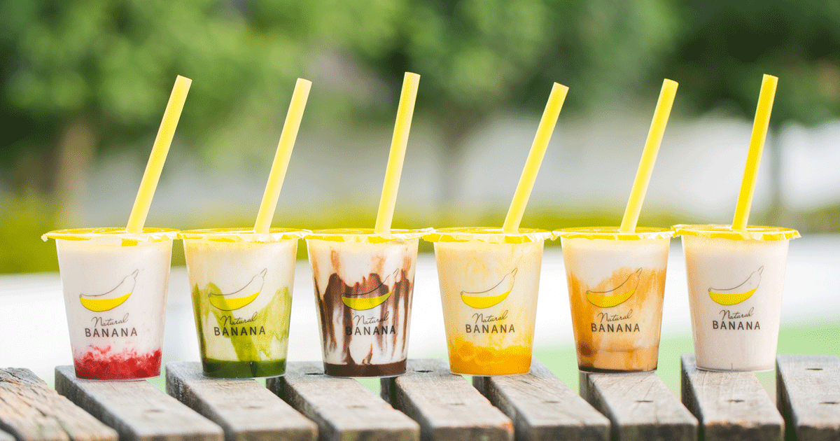 広島市のバナナジュース専門店「Natural BANANA（ナチュラルバナナ）」